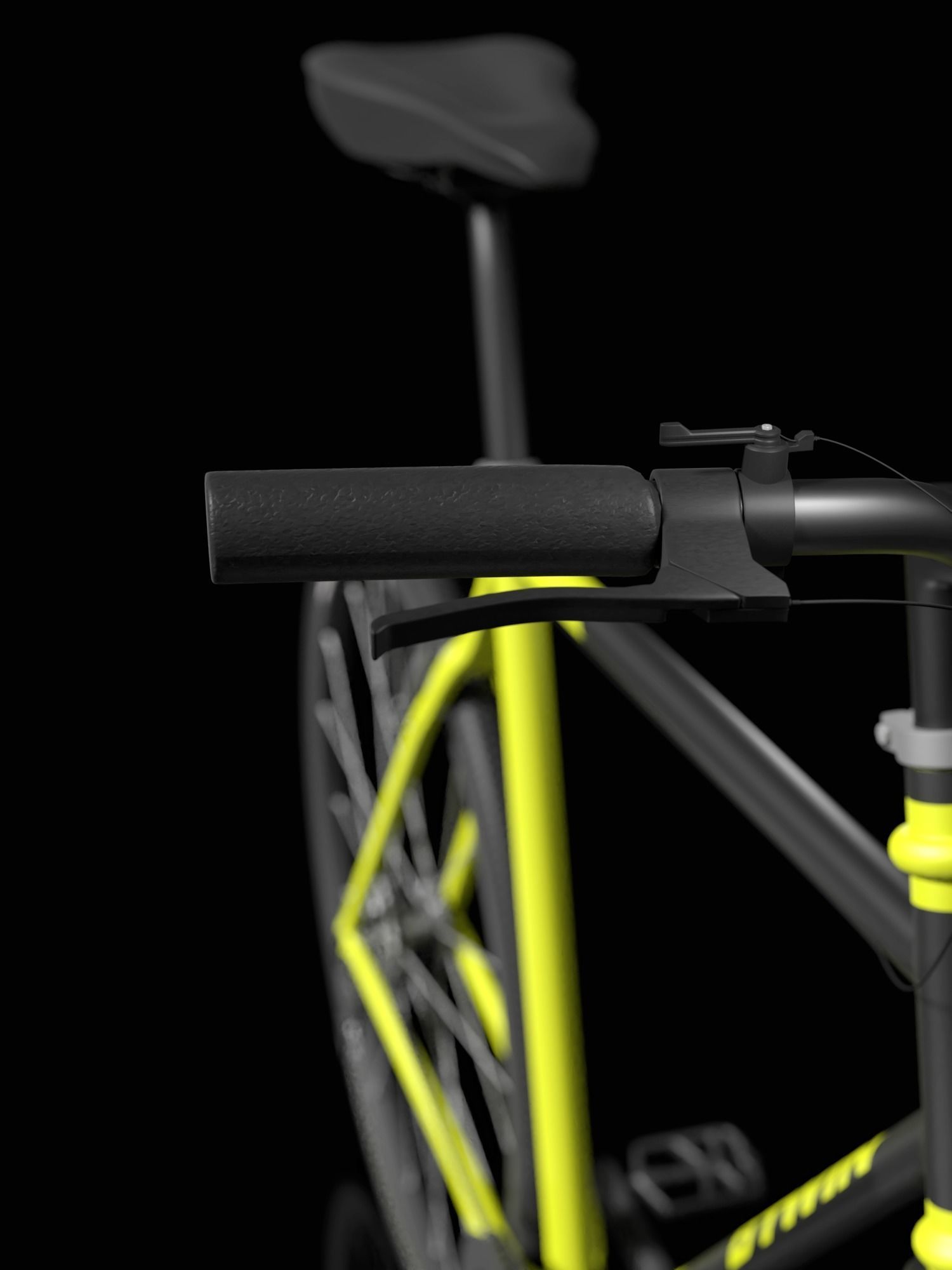 Bike Bicycle Btwin 3D model_4