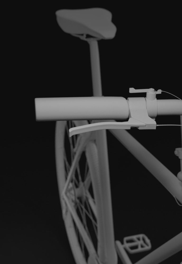 Bike Bicycle Btwin 3D model_10