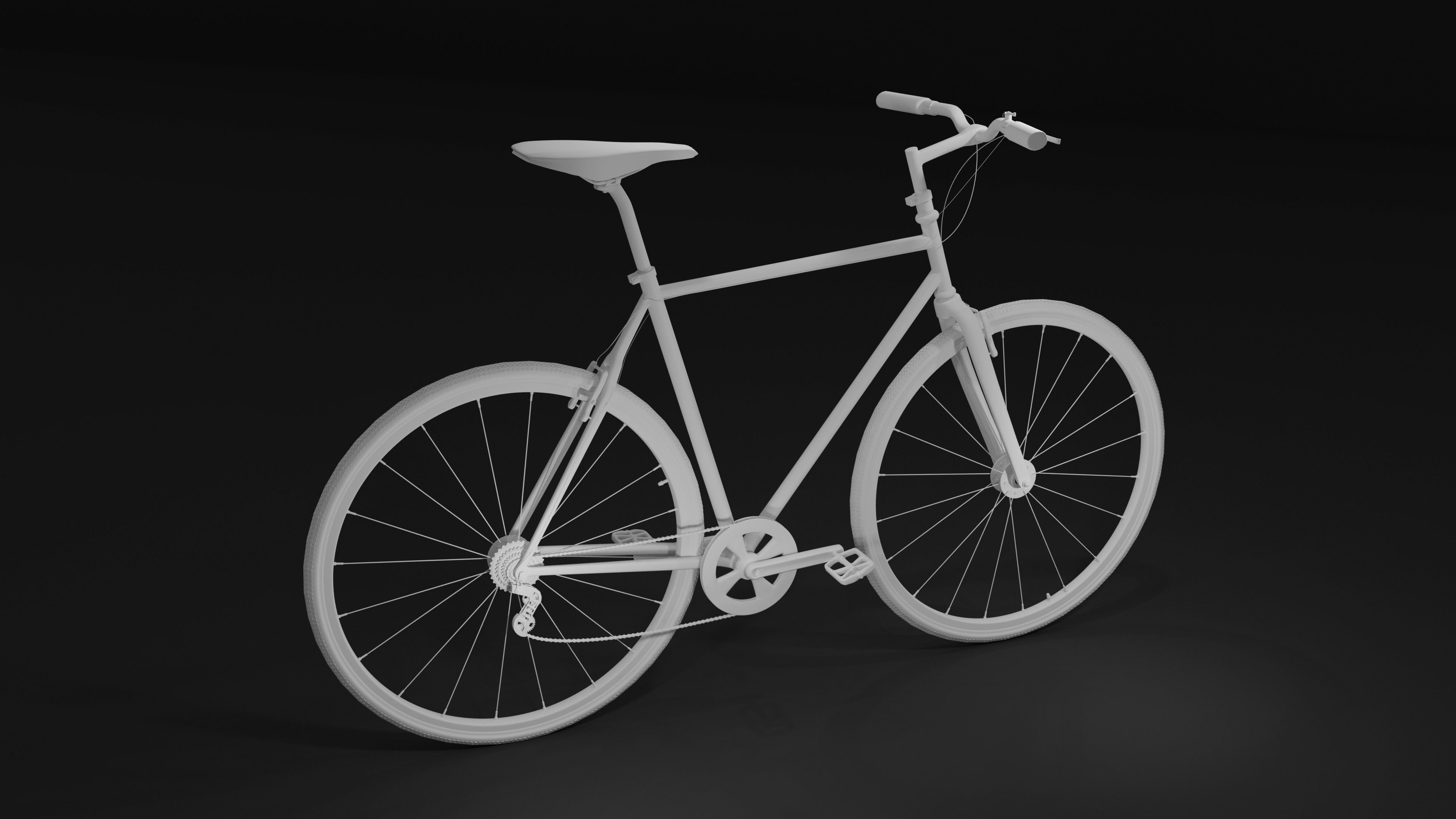 Bike Bicycle Btwin 3D model_12