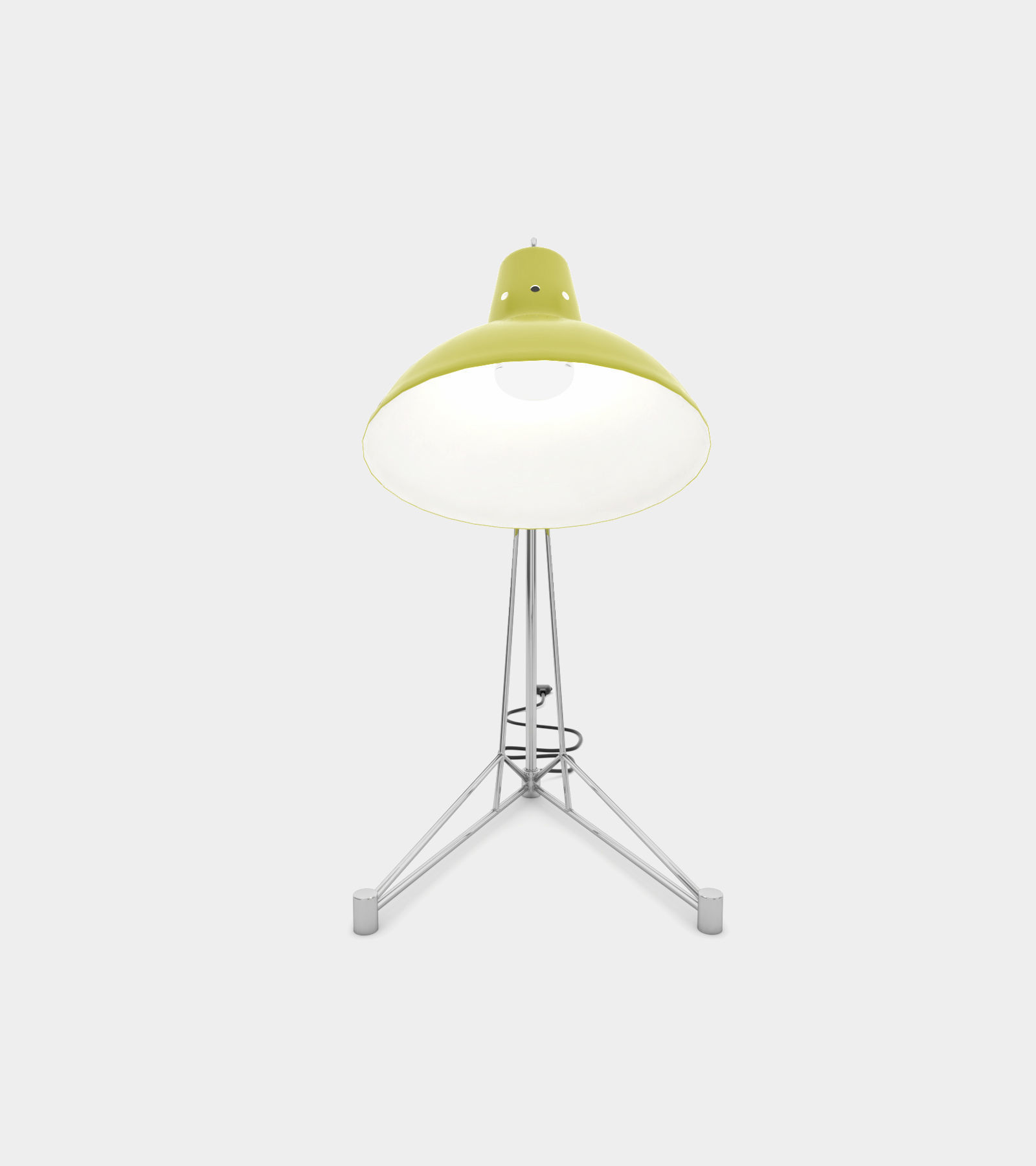 Vintage table lamp 3D model_1