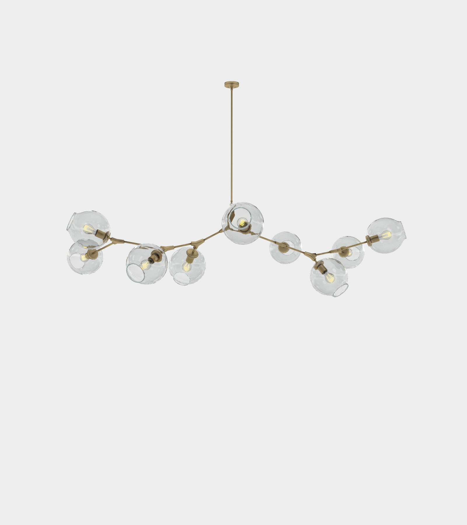 Branch pendant lamp 3D model_1