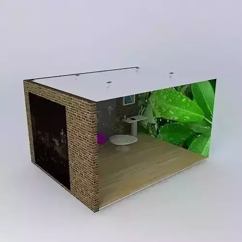 Smart Furniture Home Office using THORN light fittings Free 3D model