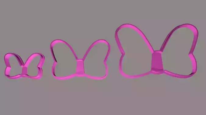 Minnie Knots Cookie Cutter Set