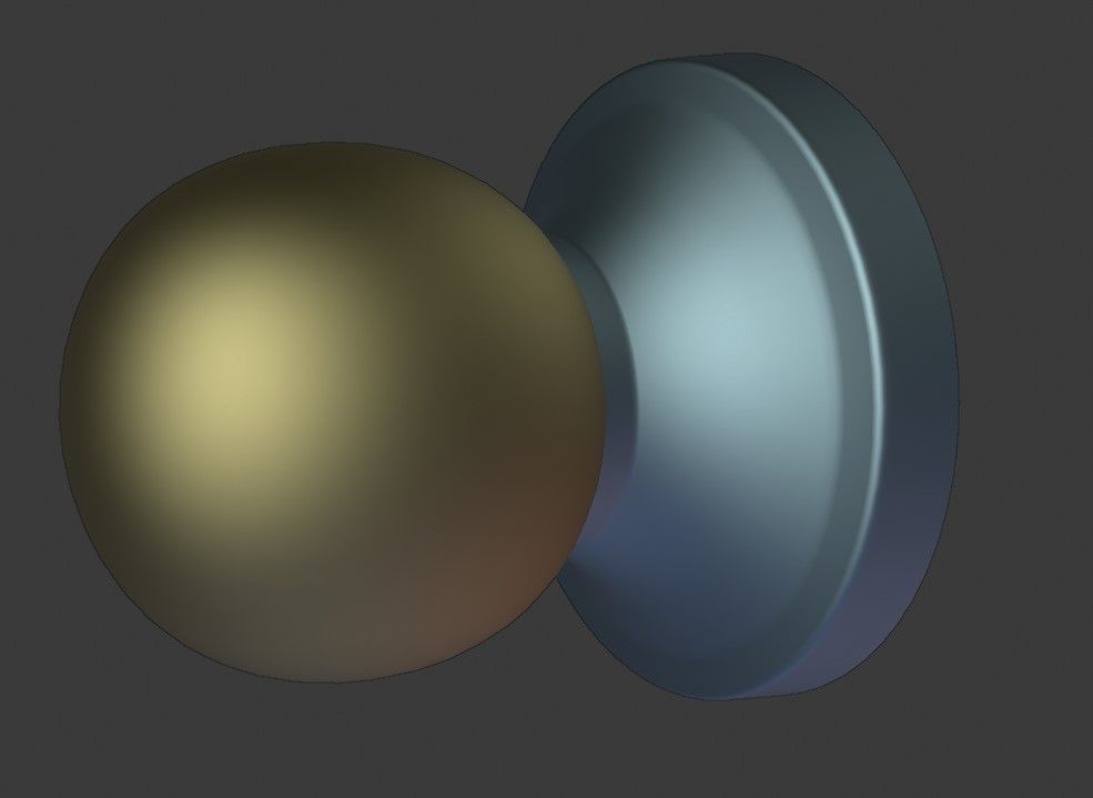 Bath lamp 3D model_3