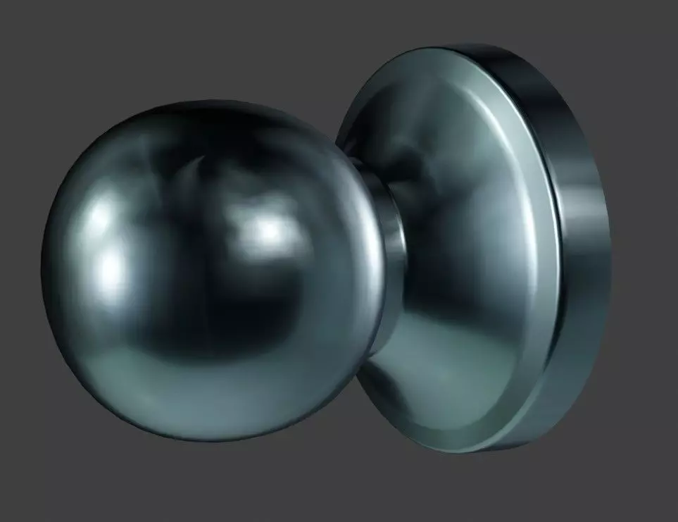 Bath lamp 3D model_0