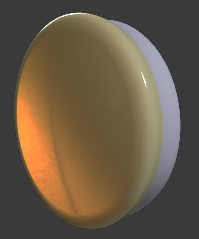 Bath lamp 3D model_2