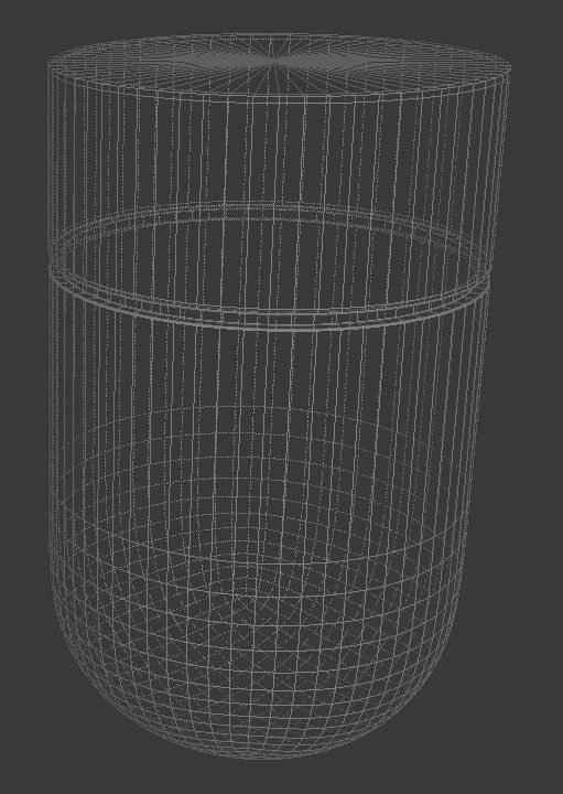 Bath lamp 3D model_5