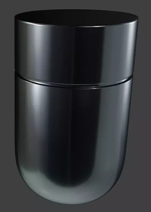 Bath lamp 3D model_0