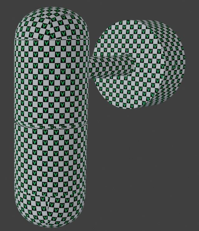 Bath lamp 3D model_1