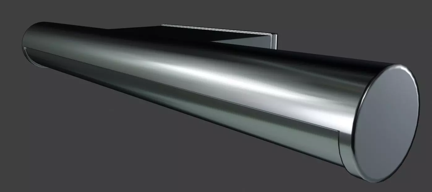 Bath Lamp 3D model_0