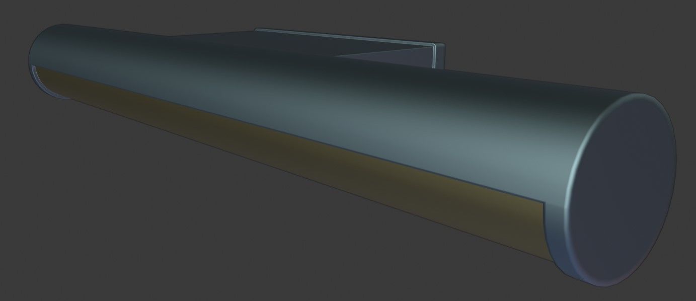 Bath Lamp 3D model_3