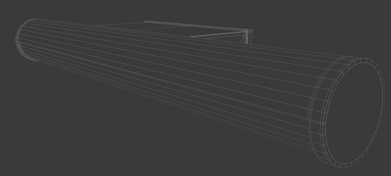 Bath Lamp 3D model_4