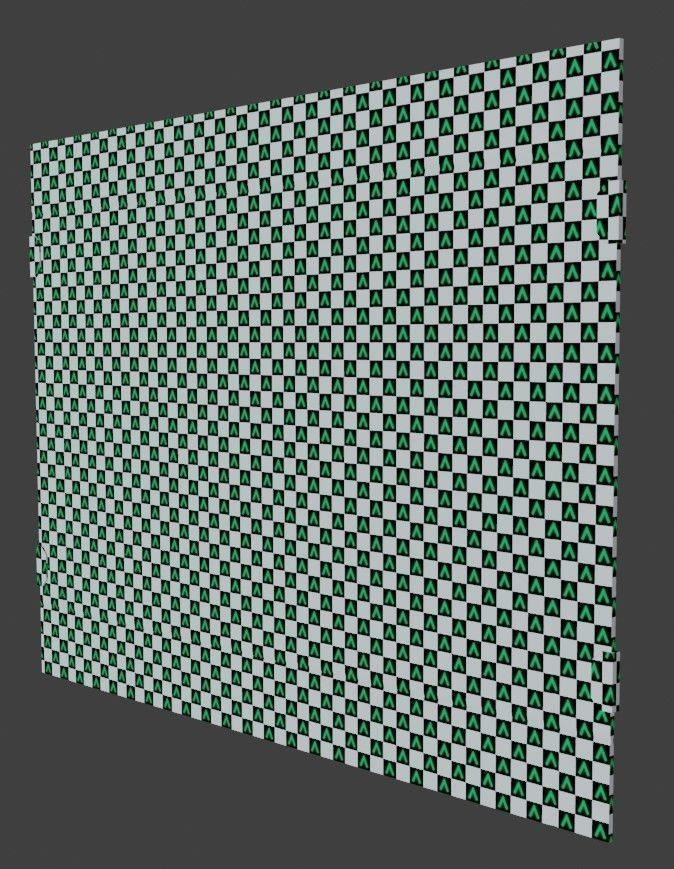 Bath mirror 3D model_1