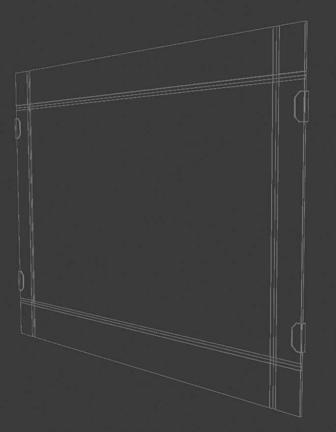 Bath mirror 3D model_4