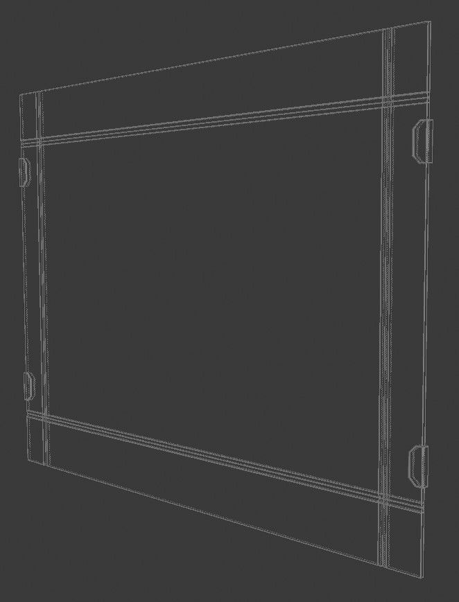 Bath mirror 3D model_5