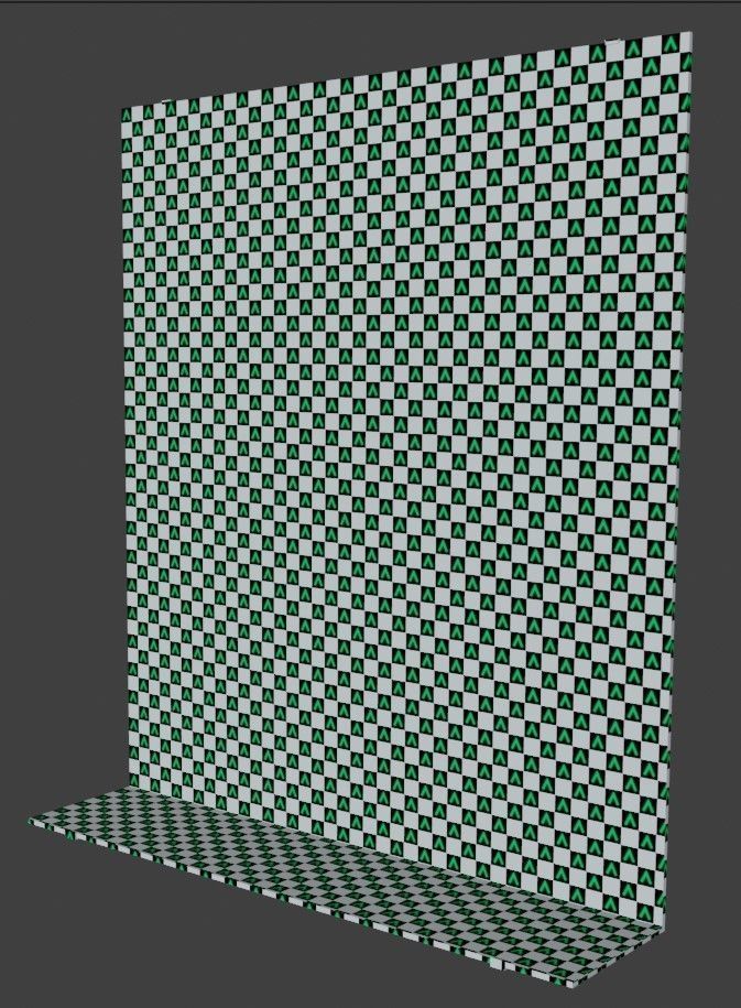 Bath mirror 3D model_1