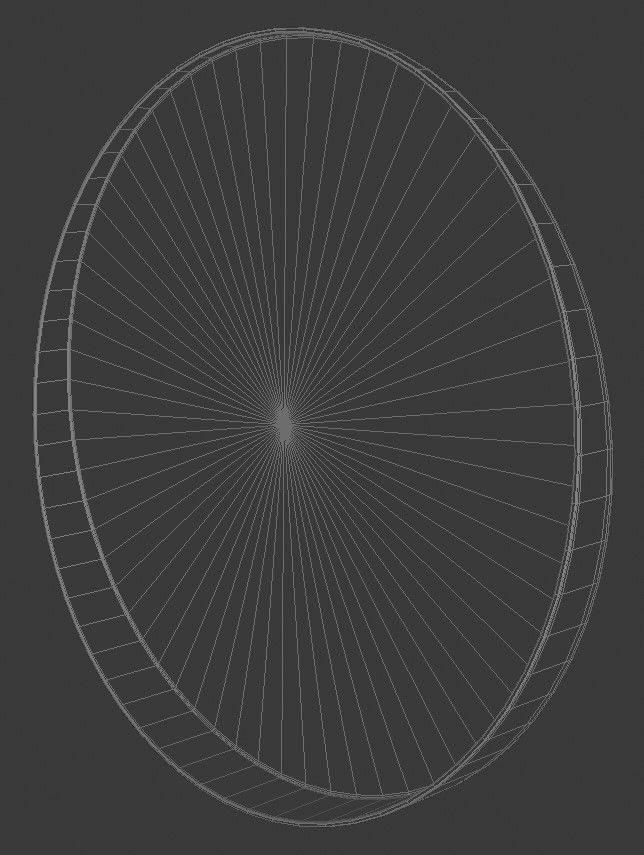 Bath mirror 3D model_4