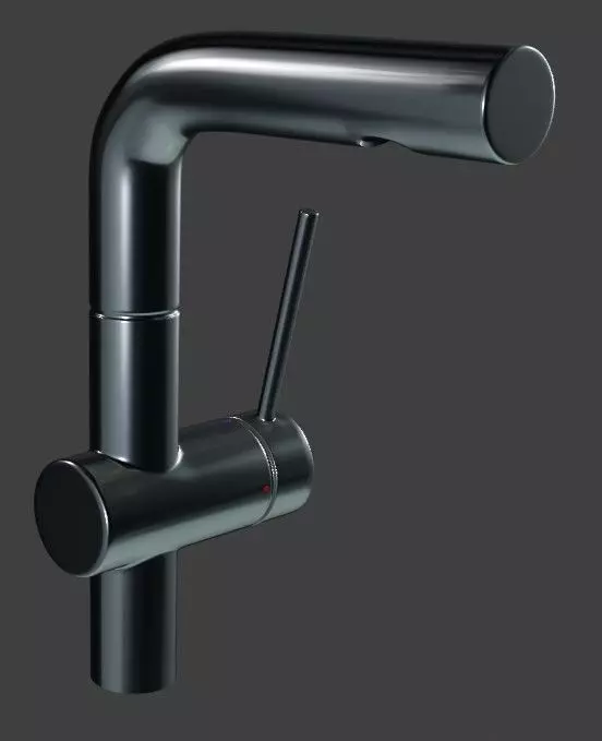 Bath tap 3D model_0