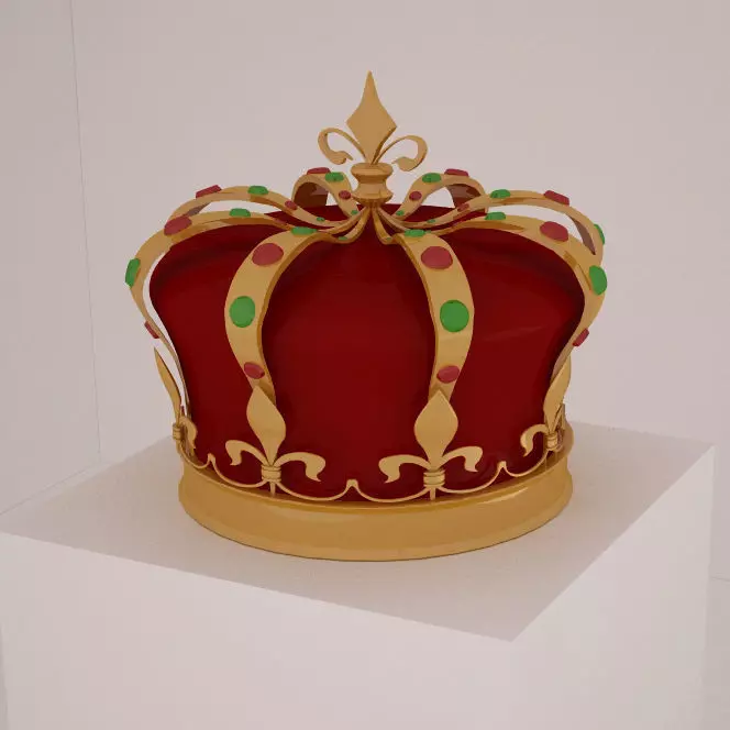 Crown 3D model_0