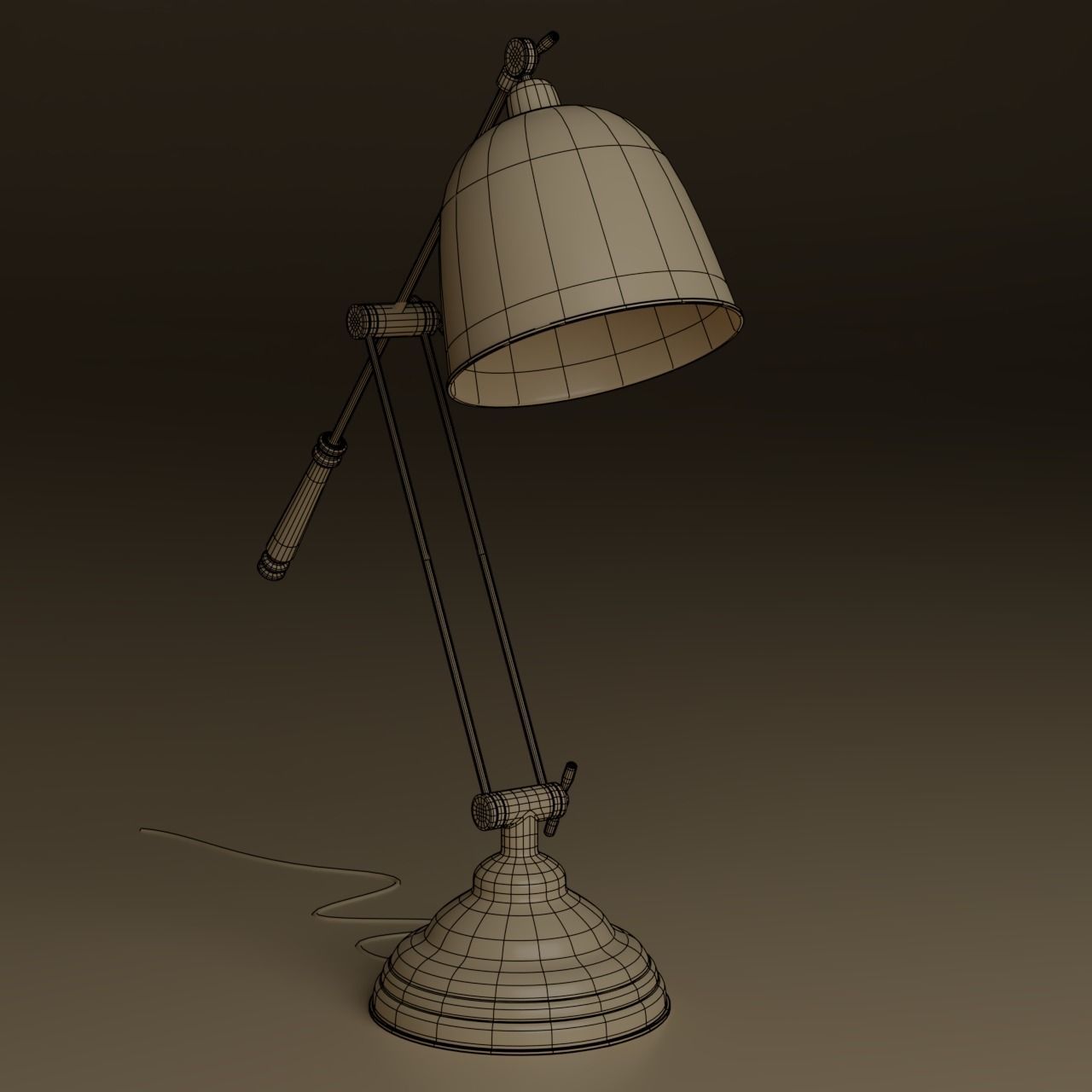 Desktop Lamp Pack 3D model_15