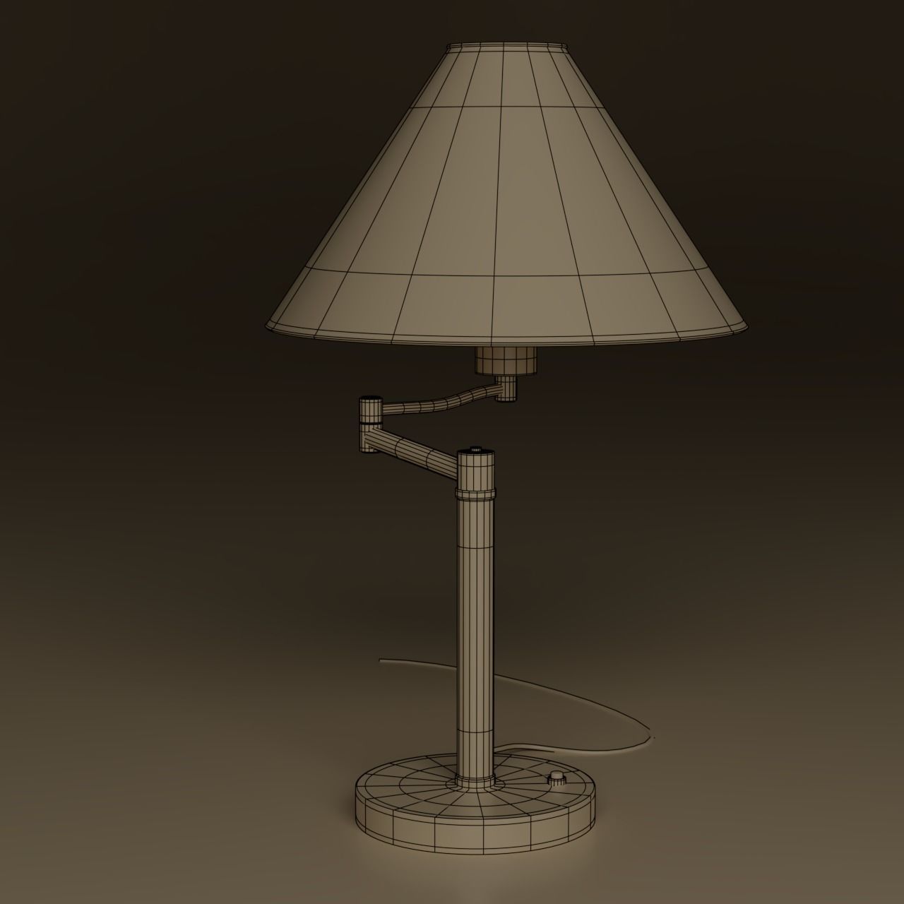 Desktop Lamp Pack 3D model_9