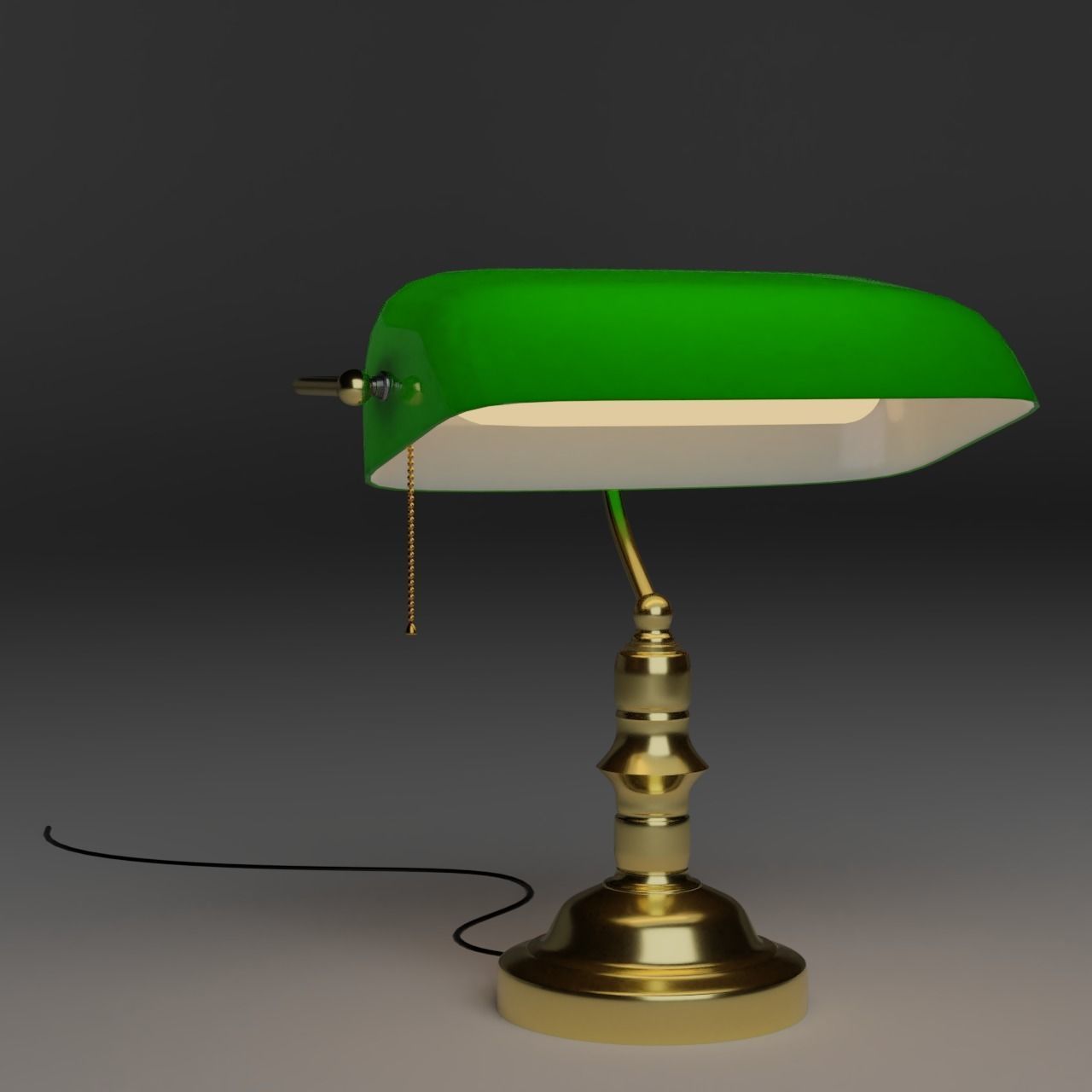 Desktop Lamp Pack 3D model_5