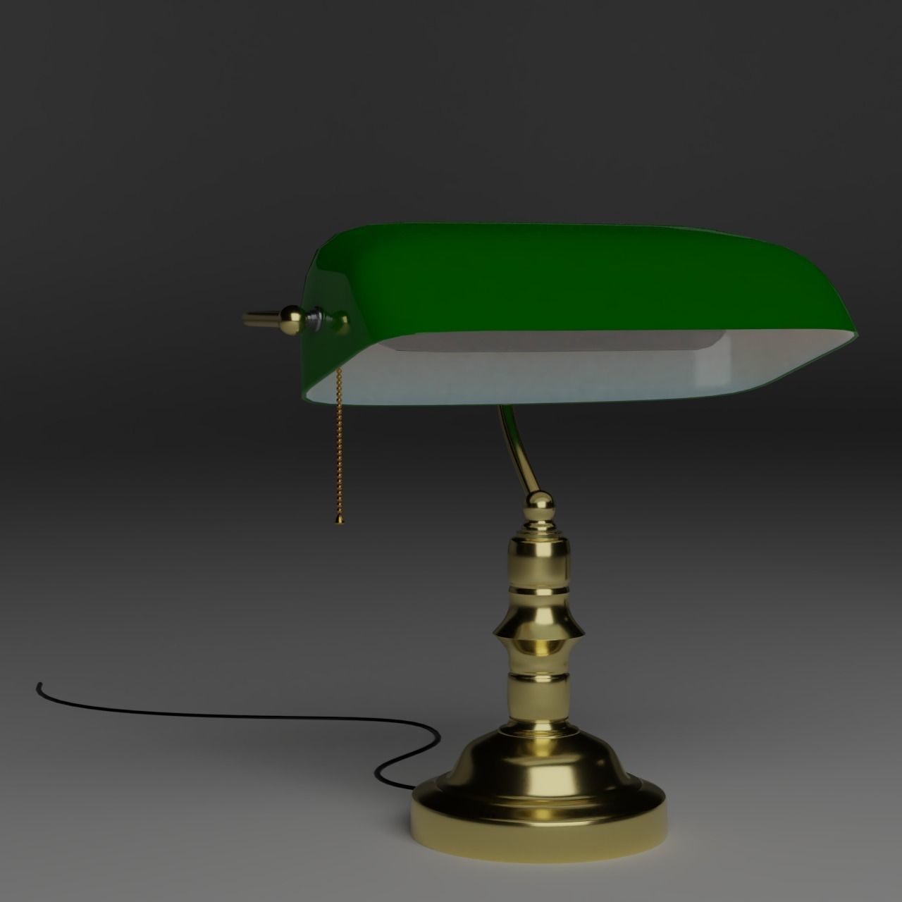 Desktop Lamp Pack 3D model_4