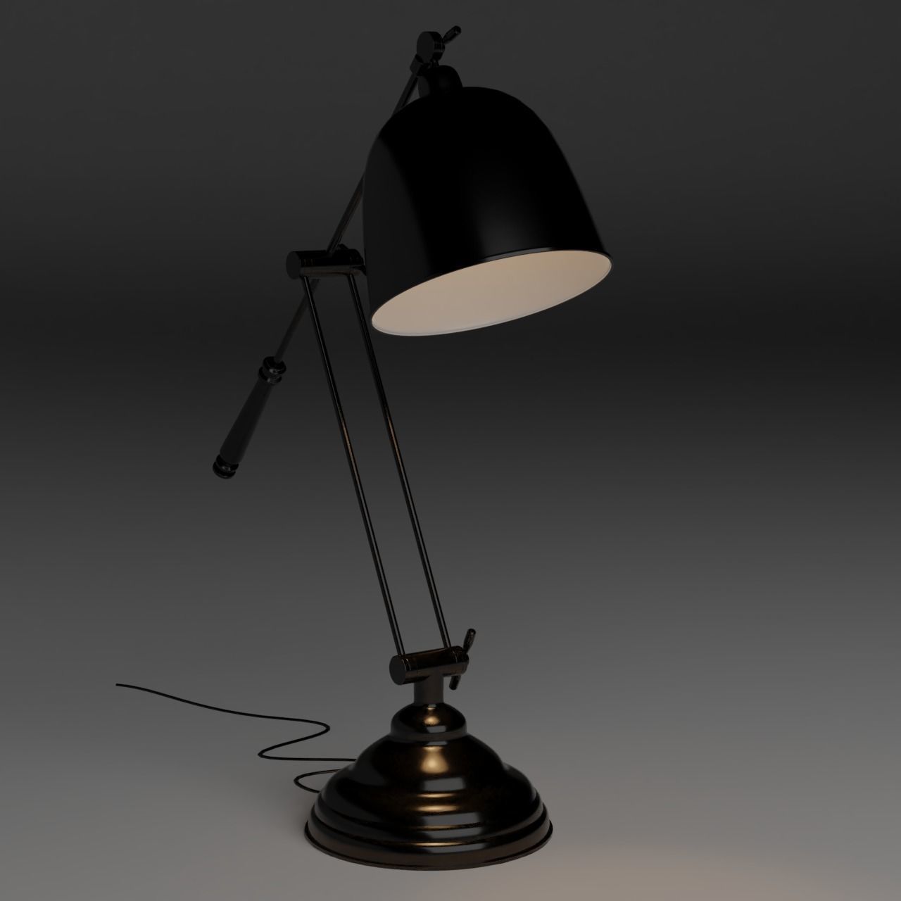 Desktop Lamp Pack 3D model_17