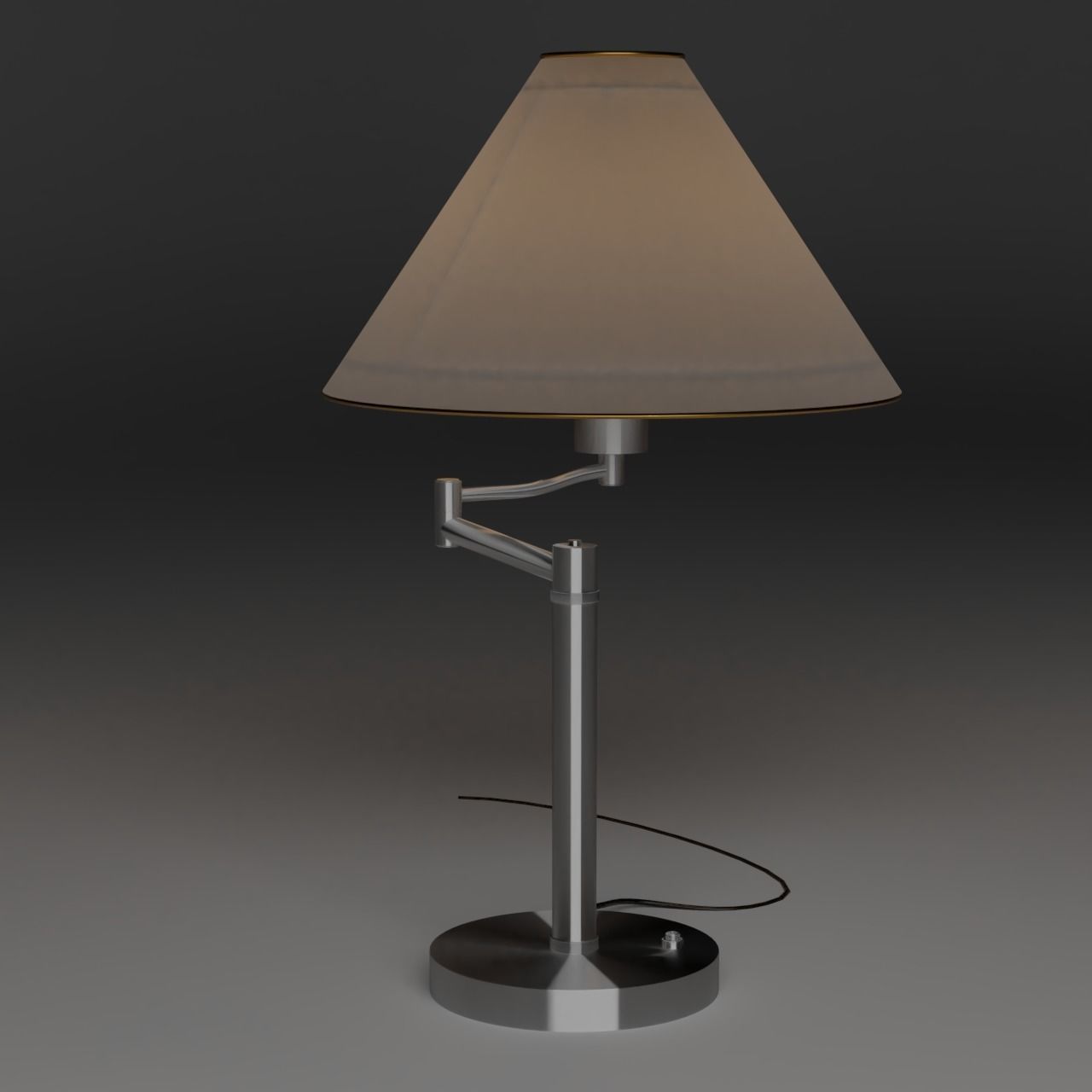 Desktop Lamp Pack 3D model_12