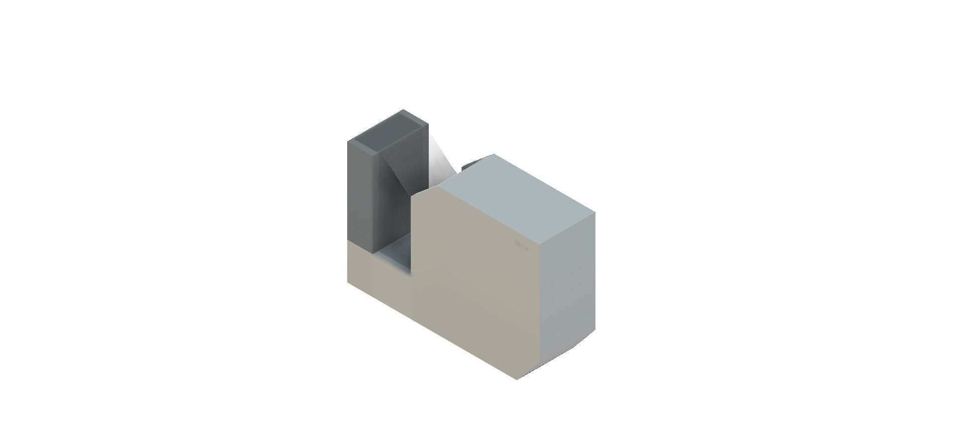 Tape Dispenser Tes Free 3D model_1