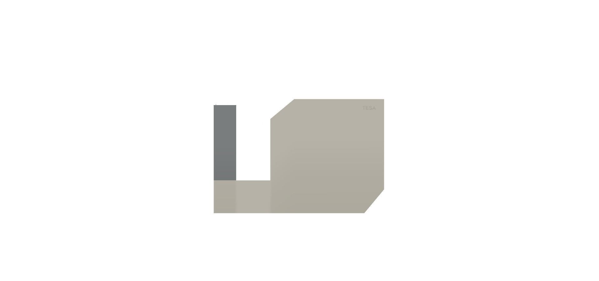 Tape Dispenser Tes Free 3D model_2