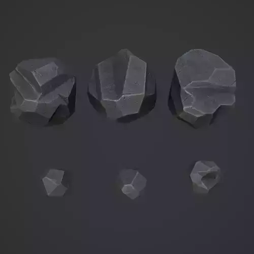 Stylized stones pack