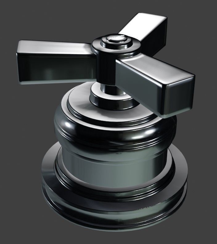 Bathroom fittings 3D Model Collection_3