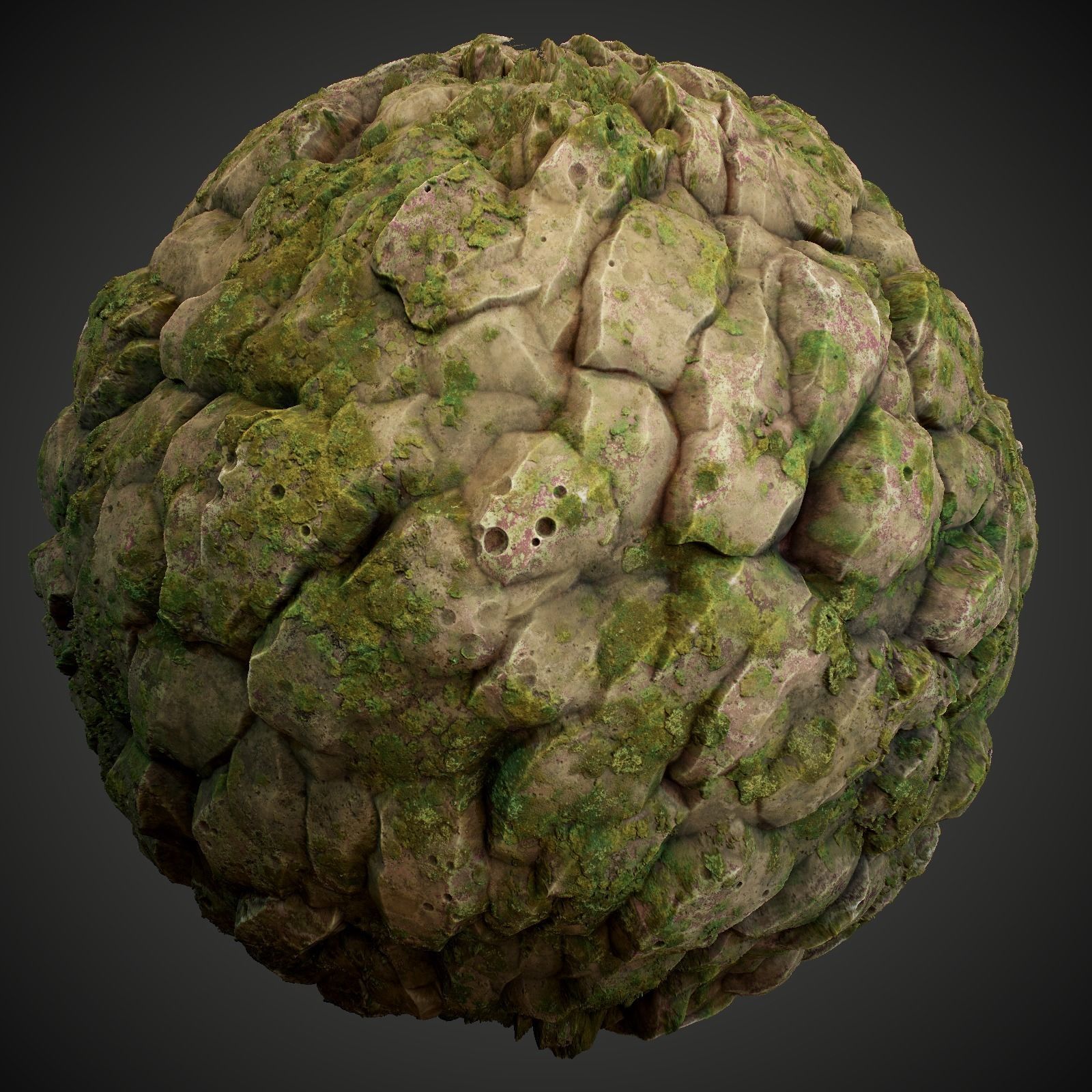 Stylized Summer Forest Materials Texture_2