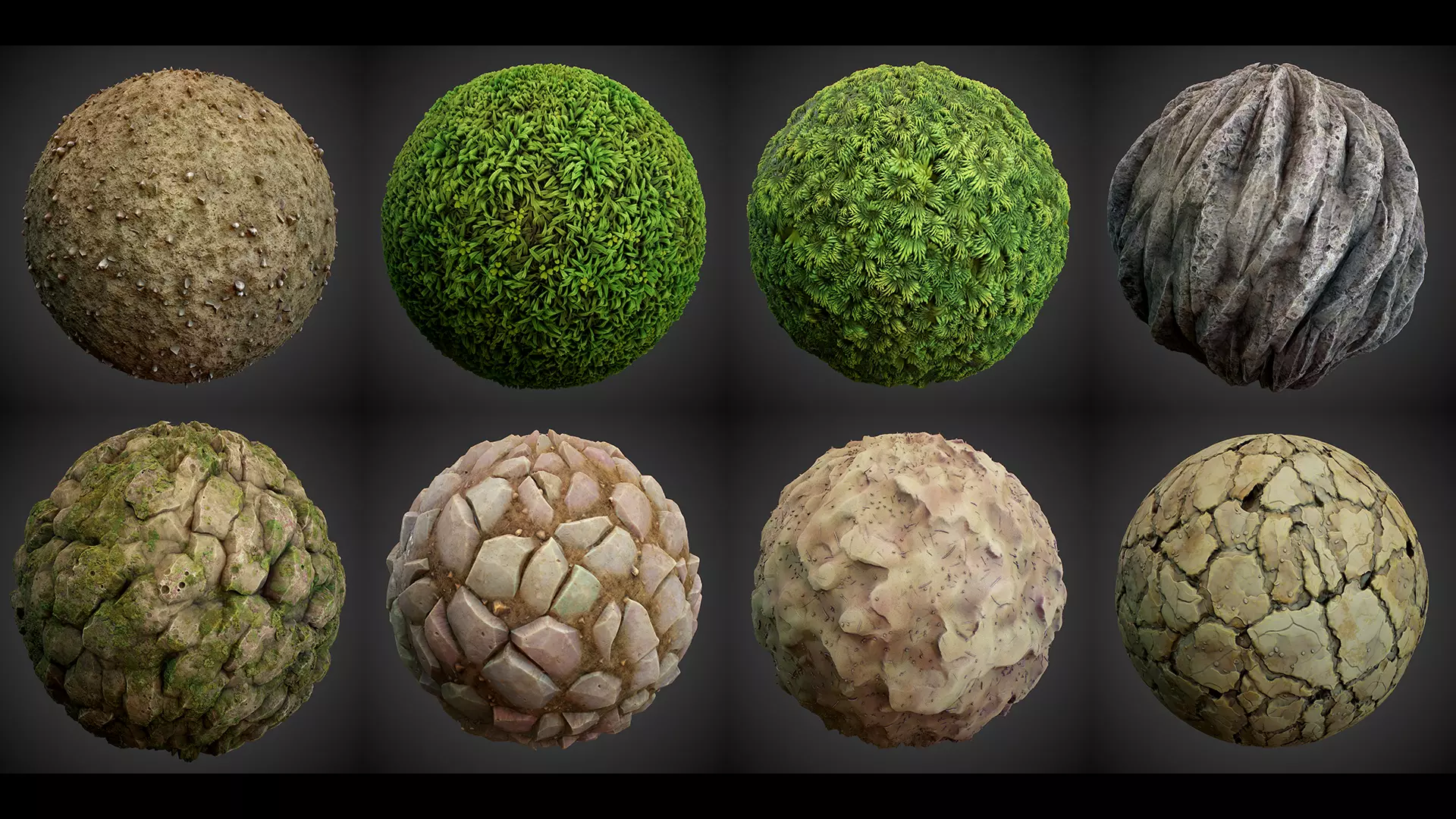 Stylized Summer Forest Materials Texture_0