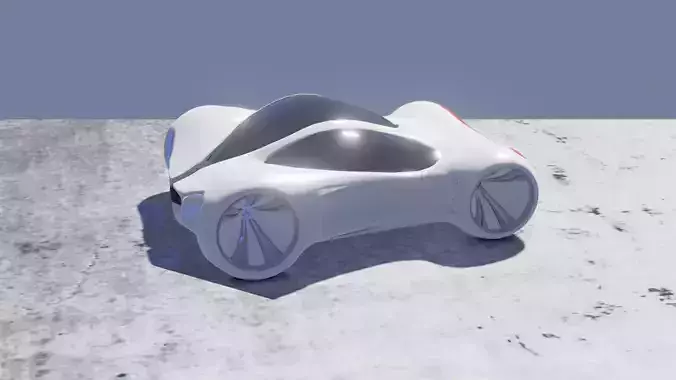 Mecesdes benz C112 concept model