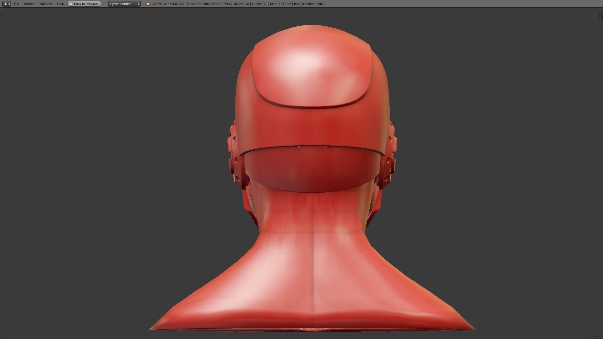 Red Hood Helmet 3D print model_6