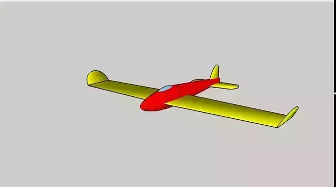 glider plane flying in sky