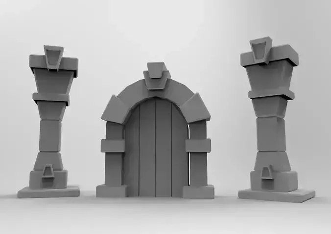 3D Product and Gaming Assets Modeling Low-poly 3D model