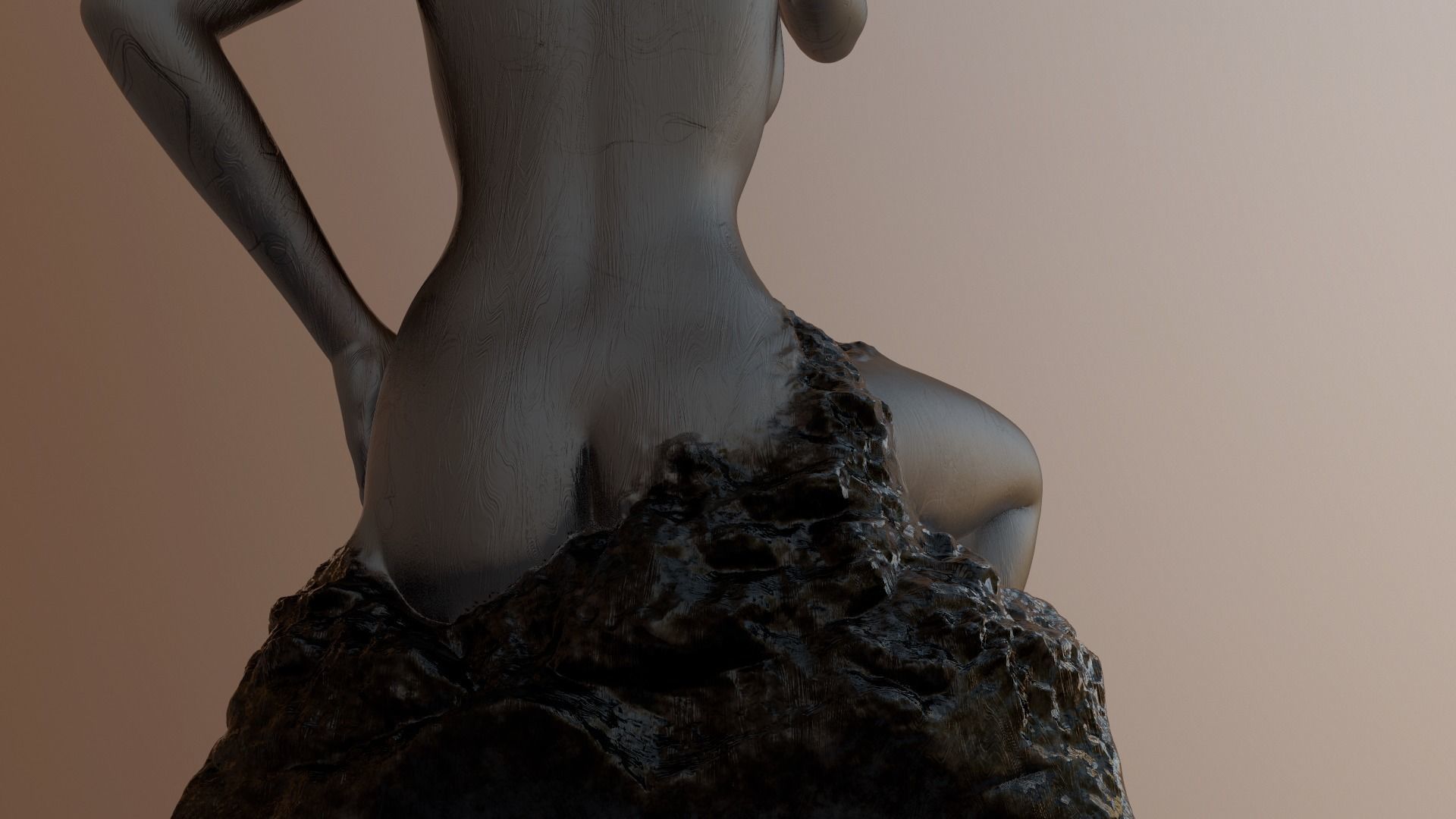 Sculpture Freedom Free 3D print model_12