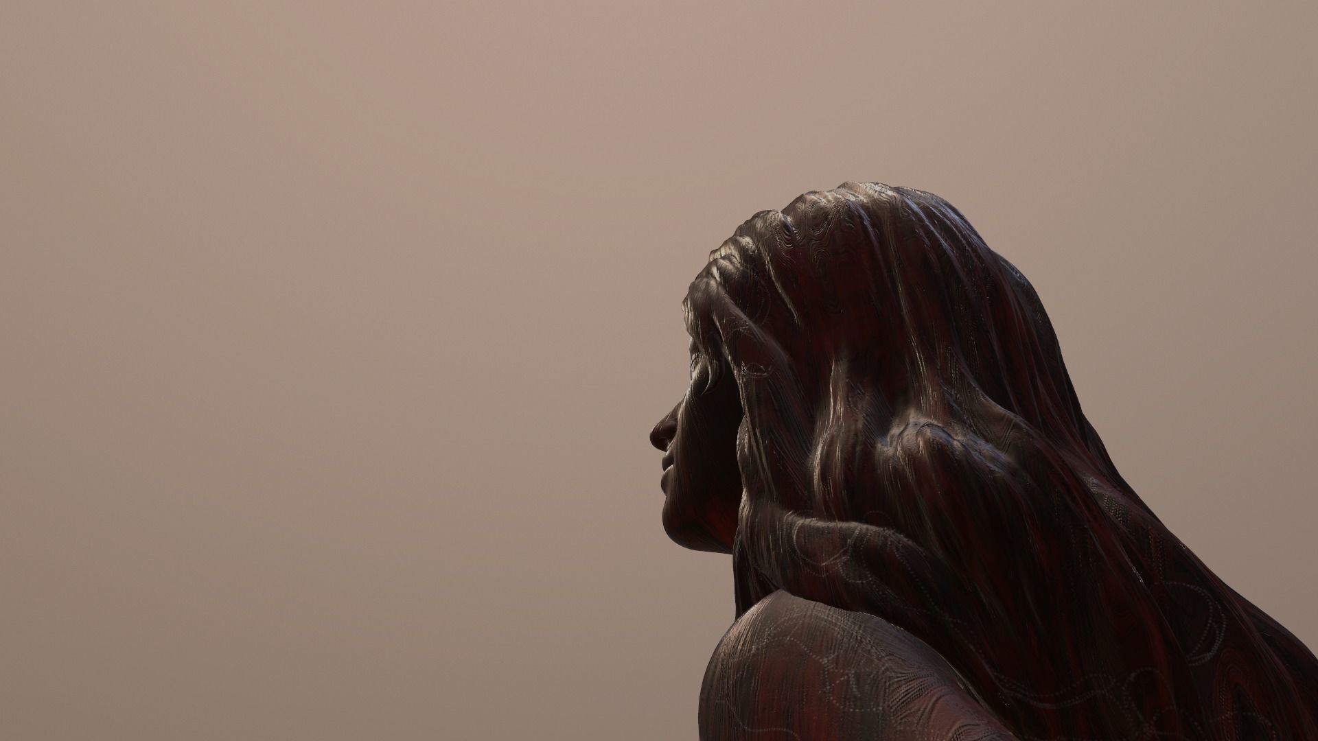 Sculpture Freedom Free 3D print model_8