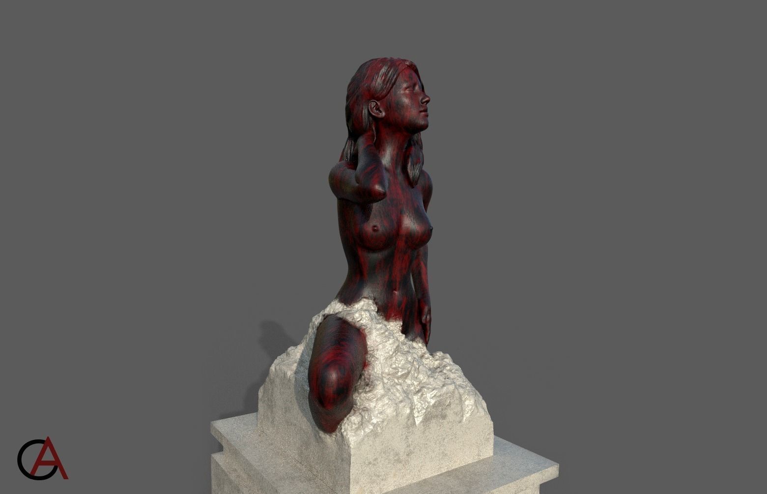 Sculpture Freedom Free 3D print model_0