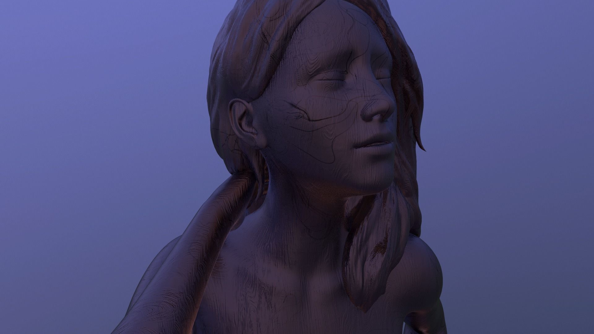 Sculpture Freedom Free 3D print model_7
