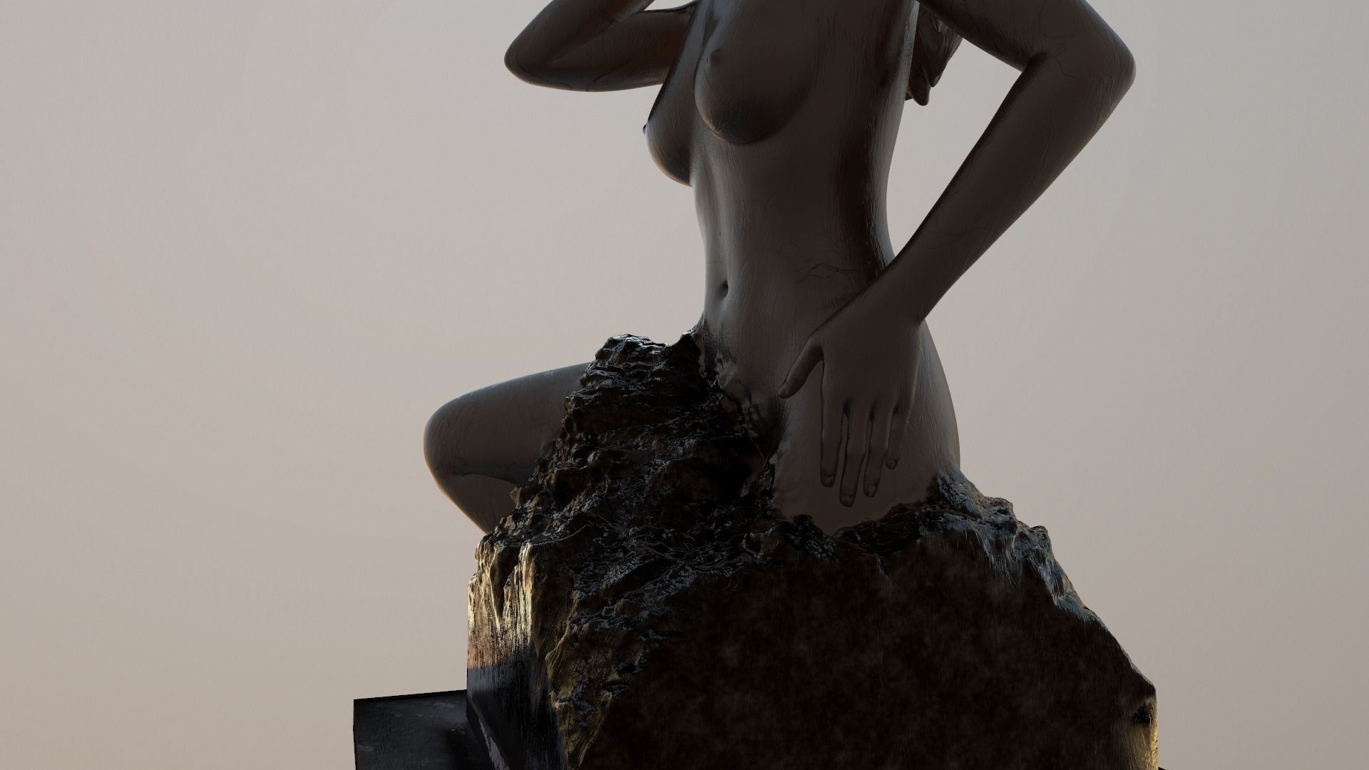 Sculpture Freedom Free 3D print model_17