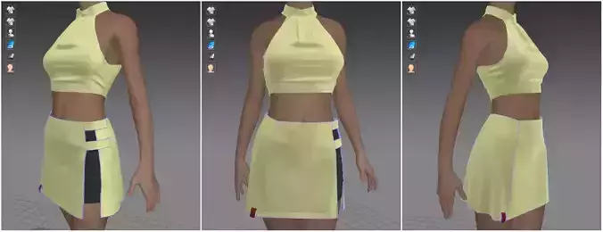 Marvelous Designer Garment - Female Activewear 02