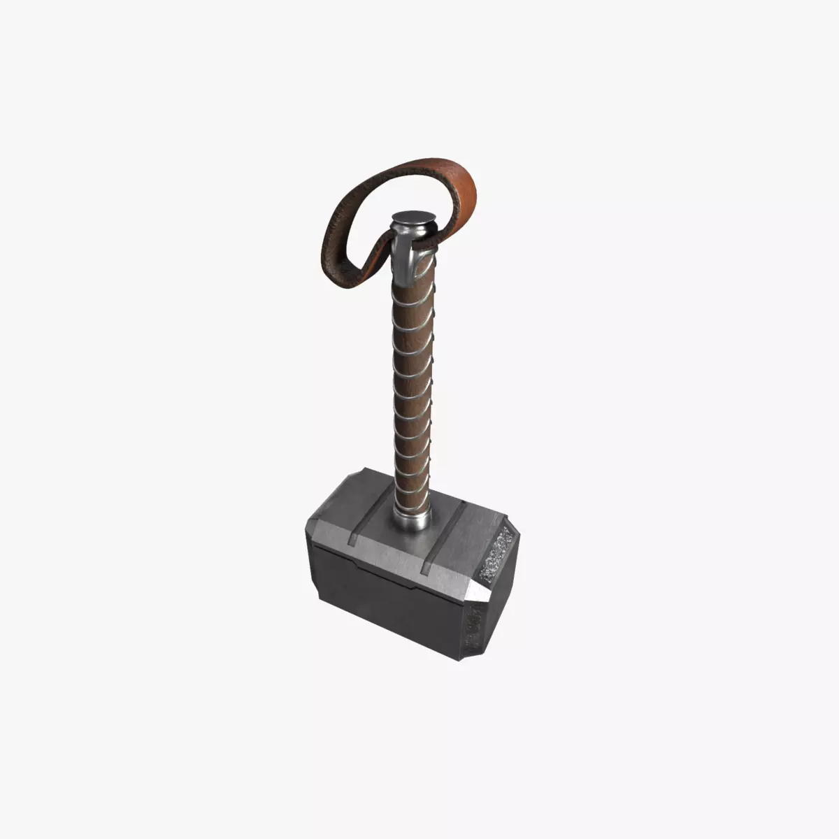 Hammer Mjolnir 3D model_0