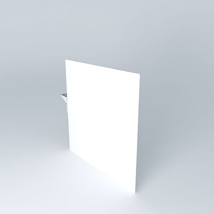 THORN Gino Wall Uplight Half-shade Free 3D model_3