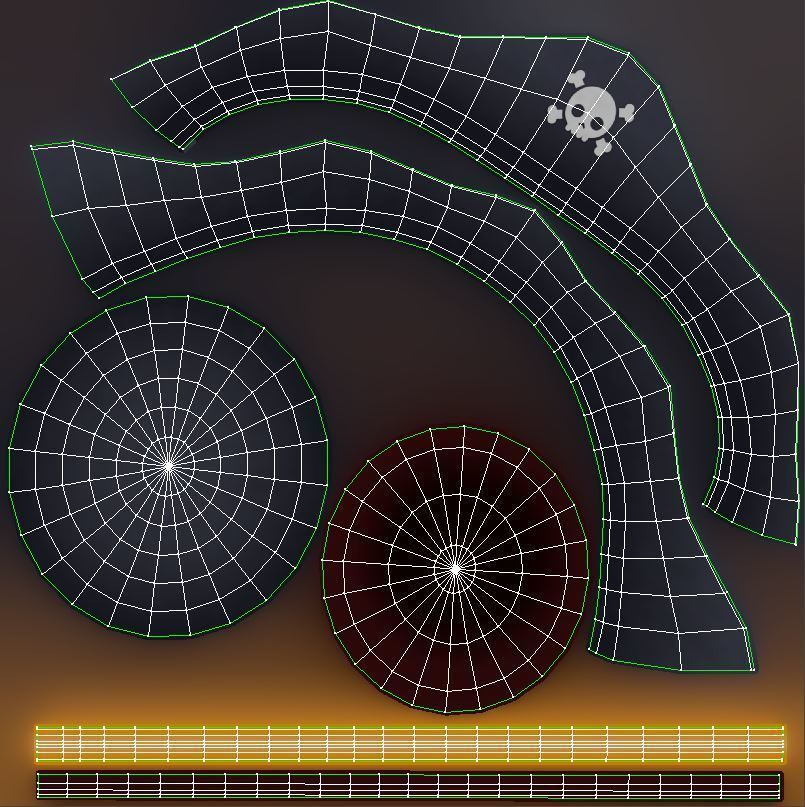 Pirate Hat Low-poly 3D model_13