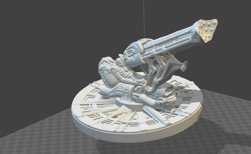 SPACE JOCKEY from the movie ALIEN  3D print model