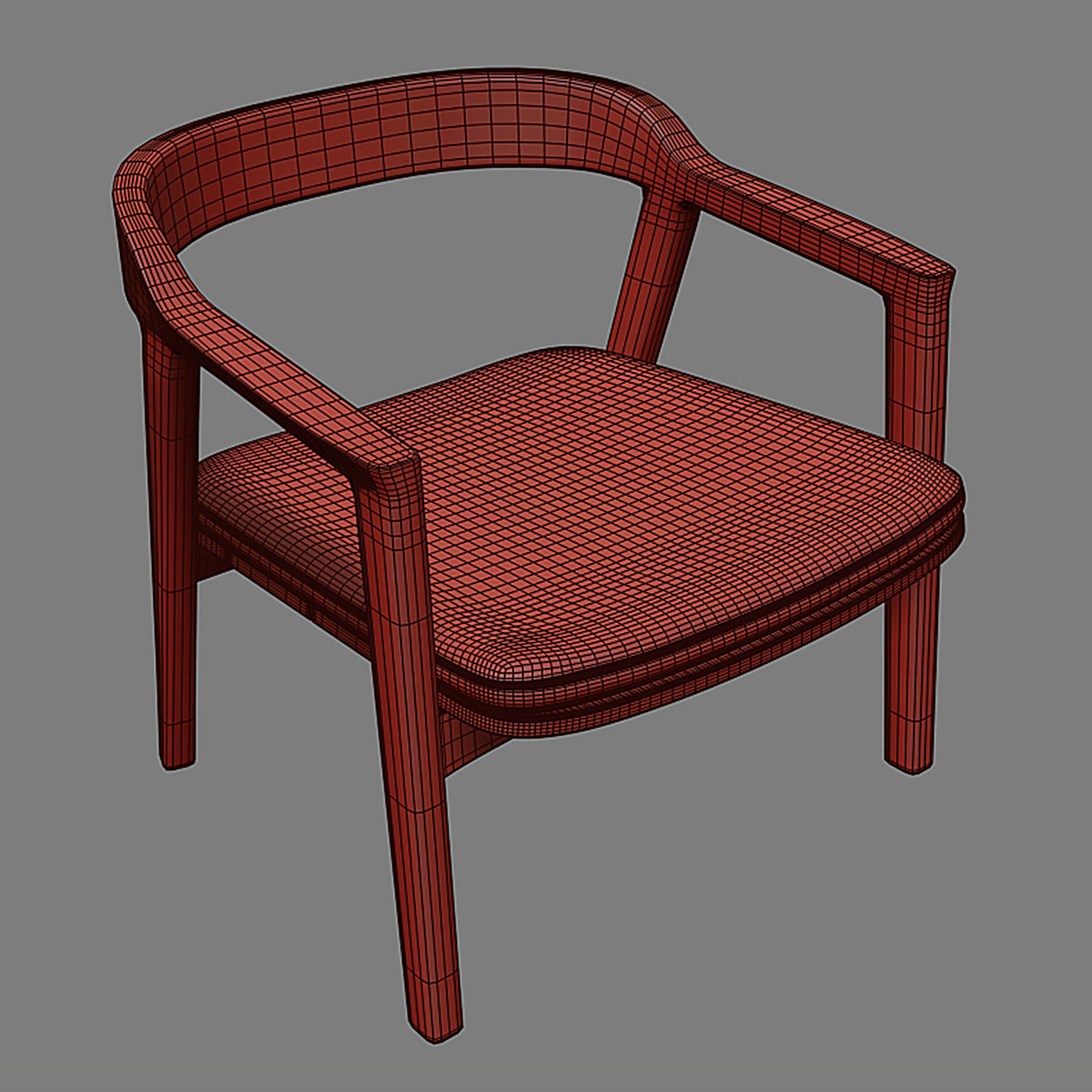 GRASSHOPPER Armchair and Easy CHAIR from Karpenter 3D model_18